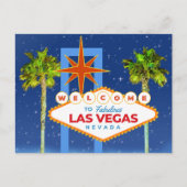 ラスベガスの魔法の夜へようこそ ポストカード (正面)