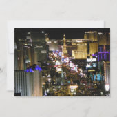 ラスベガスの21歳の誕生日,男性のため 招待状 (裏面)