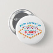ラスベガスはBubbeにとどまります 缶バッジ (正面&裏面)
