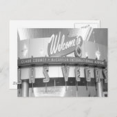 ラスベガスへようこそヴィンテージ ポストカード (正面/裏面)