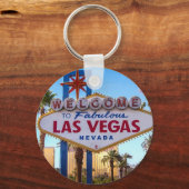 ラスベガスへようこそ キーホルダー (正面)