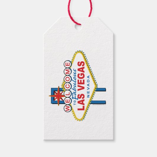ラスベガスへようこそ ギフトタグ (正面)