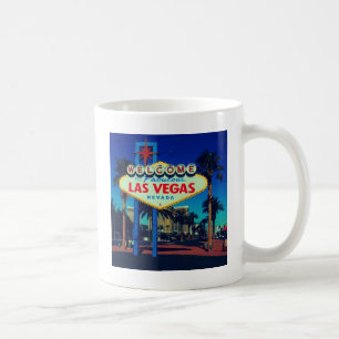 ラスベガスへようこそ! コーヒーマグカップ