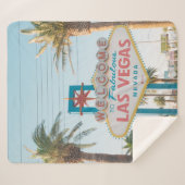 ラスベガスへようこそ シェルパブランケット (正面(横))