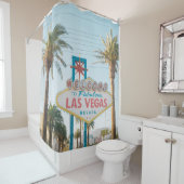 ラスベガスへようこそ シャワーカーテン (インサイチュ)