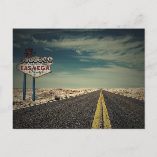 ラスベガスへようこそ ポストカード (正面)