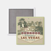 ラスベガスへようこそ マグネット (正面/裏面)