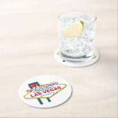 ラスベガスへようこそ ラウンドペーパーコースター (インサイチュ)