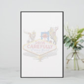 ラスベガスを離れる（ラスベガス ウェルカム サインの裏） 便箋 (スタンド正面)