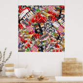 ラスベガスアイアンズギャンブラーDelight ポスター (キッチン)