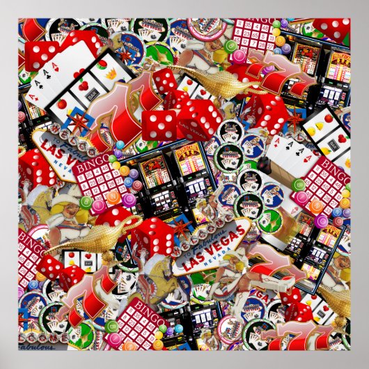 ラスベガスアイアンズギャンブラーDelight ポスター (正面)