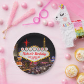 ラスベガスアットナイトアニー大事な行事 ペーパープレート (パーティー)