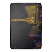 ラスベガスアットナイトスカイライン バスマット (正面縦)