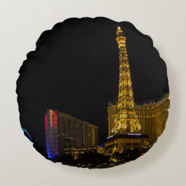 ラスベガスアットナイトスカイライン ラウンドクッション