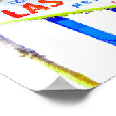 ラスベガスウェディングパーティサイン ポスター (角)