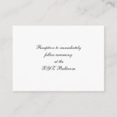 ラスベガスウェディングレセプションカード エンクロージャーカード (裏面)