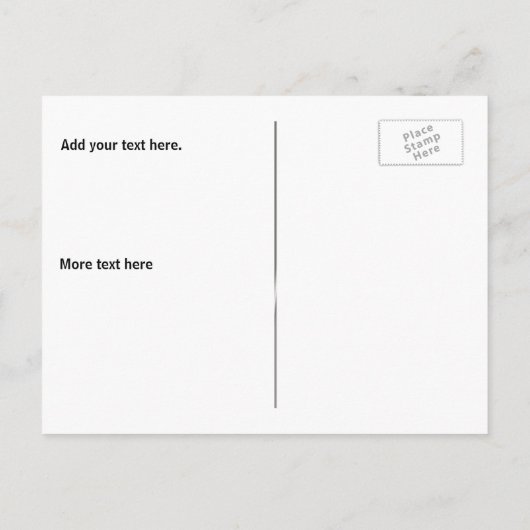 ラスベガスウェディング日付のポストカードを保存 案内ポストカード (裏面)