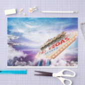 ラスベガスウェルカムサインティッシュ紙 薄葉紙 (クラフト)