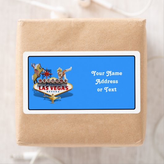 ラスベガスウェルカムサイン ラベル (インサイチュ)