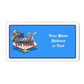 ラスベガスウェルカムサイン ラベル (正面)