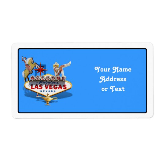 ラスベガスウェルカムサイン ラベル (正面)