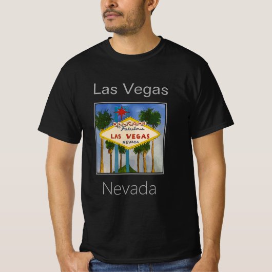 ラスベガスウェルカムサイン Tシャツ (正面)
