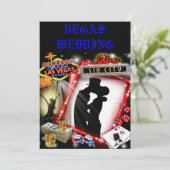 ラスベガスウエディング招待 招待状 (スタンド正面)