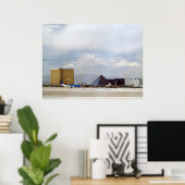 ラスベガスエアポートランウェイポスタープリント ポスター (ホームオフィス)