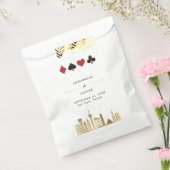 ラスベガスエレガントのフォトデスティネーションウェディング フェイバーバッグ (封をした状態)