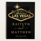 ラスベガスエレガントの目的地の結婚式 プランナー手帳 (正面)