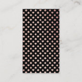 ラスベガスエレガントデスティネーションウェディングドリンクチケット 名刺 (裏面)