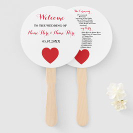 ラスベガスカジノエースオブハート結婚式 プログラムファン ハンドファン