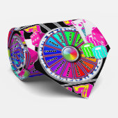 ラスベガスカジノカードサイコロとスロット ネクタイ (ロール)