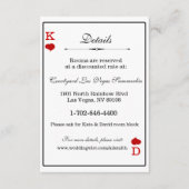 ラスベガスカジノシモダンック結婚ズ情報 エンクロージャーカード (正面)