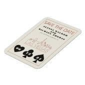 ラスベガスカジノスカイラインウェディングザデイトを保存 マグネット (左側)