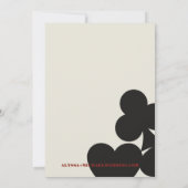 ラスベガスカジノスカイラインウェディングザデイトを保存 招待状 (裏面)