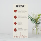 ラスベガスカジノスカイラインウェディングレセプション メニュー (スタンド正面)