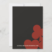 ラスベガスカジノスカイライン結婚式招待状 招待状 (裏面)