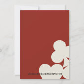 ラスベガスカジノスカイライン結婚式招待状 招待状 (裏面)