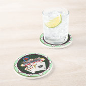 ラスベガスカジノチップへようこそ コースター (側面)