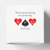 ラスベガスカジノテーマハートとスペード結婚ズ フェイバーボックス (上部)