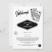 ラスベガスカジノデスティネーションウェディングの日程 (正面)