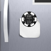 ラスベガスカジノトランプのポーカーチップ結婚式の引き出物 マグネット