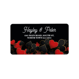 ラスベガスカジノナイトパーティー住所 シールシール ラベル