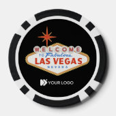 ラスベガスカジノナイトロ企業のゴトランプのポーカーチップ ポーカーチップ (裏面)