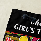 ラスベガスカジノバチェロレッテパーティー柄 ビーチタオル (インサイチュ)