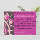 ラスベガスカジノバチェロレッテ 招待状 (スタンド正面)