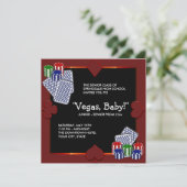 ラスベガスカジノプロム招待状 招待状 (スタンド正面)