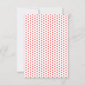 ラスベガスカジノポーカーカードウェディングRSVPカード 出欠カード (裏面)