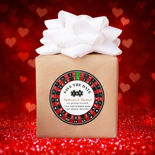 ラスベガスカジノルーレットホイール日付を保存 ラウンドシール